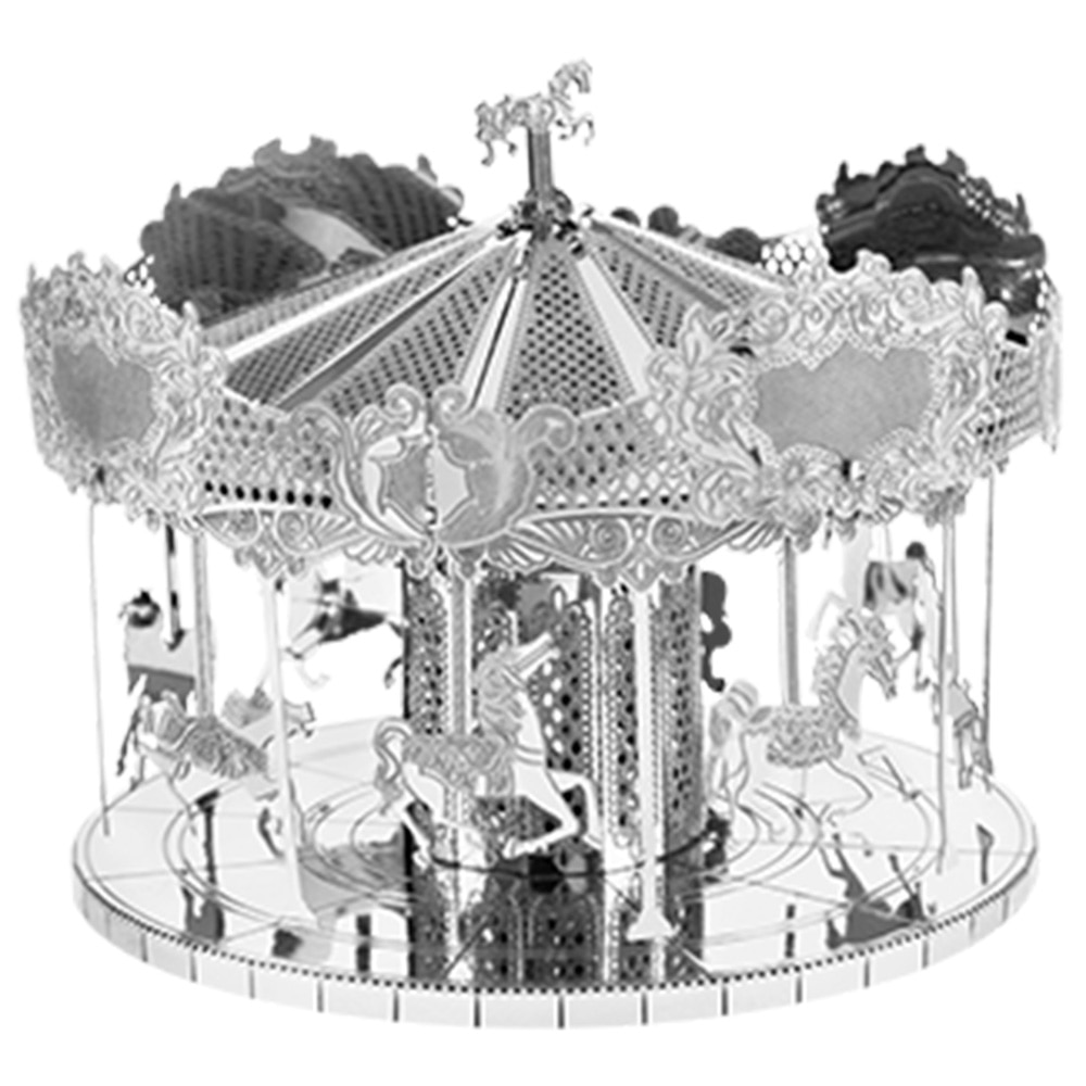 Metal Earth, 3D Model Kits, Metal, Art & School, Merry Go Round, 145999
